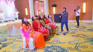 Over 4 lac views | ladies games | Anchor Irshaad Siddiqui @ Meena solanki's 50th birthday