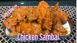 Diwali 2020 recipe |Chicken Sambal| Ayam masak Merah