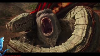 King Kong vs dragon full fight | king Kong vs Godzilla |king Kong skull island