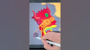 Digital art | Bart Simpson | Procreate