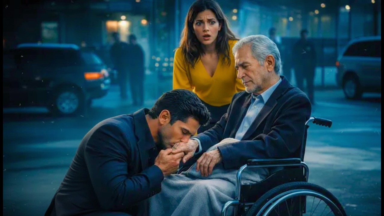 Elle poussait le fauteuil de son père, quand le chef mafieux s’agenouilla et lui baisa la main.