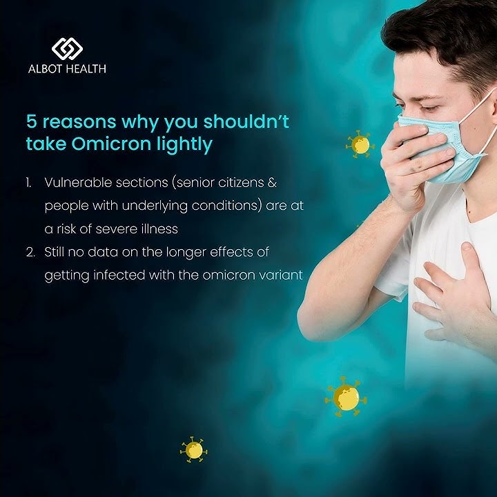 Reason why you shouldn't take omicron lightly | Albot Health