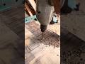 Door Hinge Hole Drilling | Woodworking Drill Machine Work #handmadewood