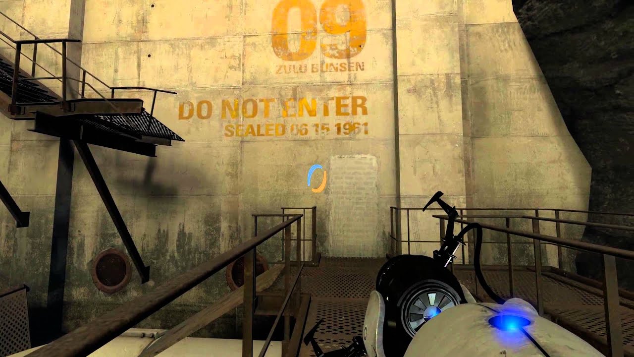 Let's Play Portal 2 - part 11 - Cave Johnson