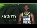 Ian Clark signs with the Phoenix