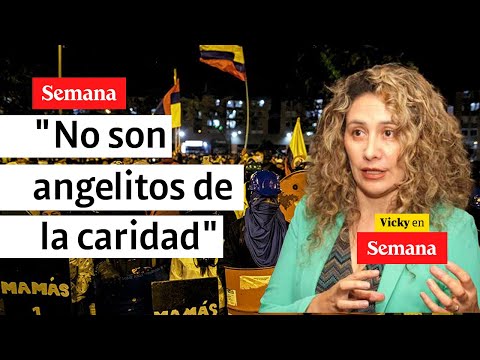 &quot;Primera línea son una estructura organizada, no unos angelitos&quot;: Lucía Bastidas | Vicky en Semana