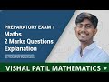 Preparatory exam1 2 Marks Question explaination 2026 #puc #maths #exam #mathematics #pucexamprep 
