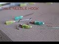 #Anzuelo Triple con #Aguja Hipodérmica  //Triple #hook with hypodermic needle