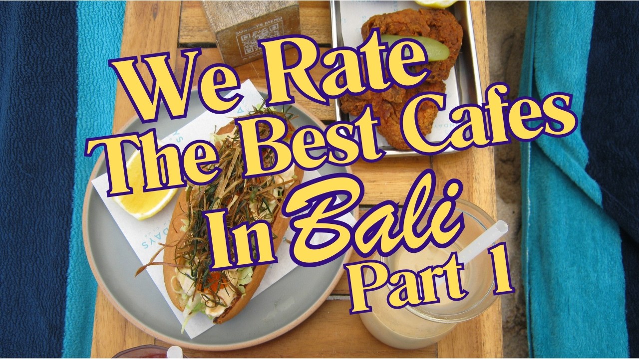[4K HD] The Best Cafes in Bali?! Cafe-Hopping in Bali w Frenz
