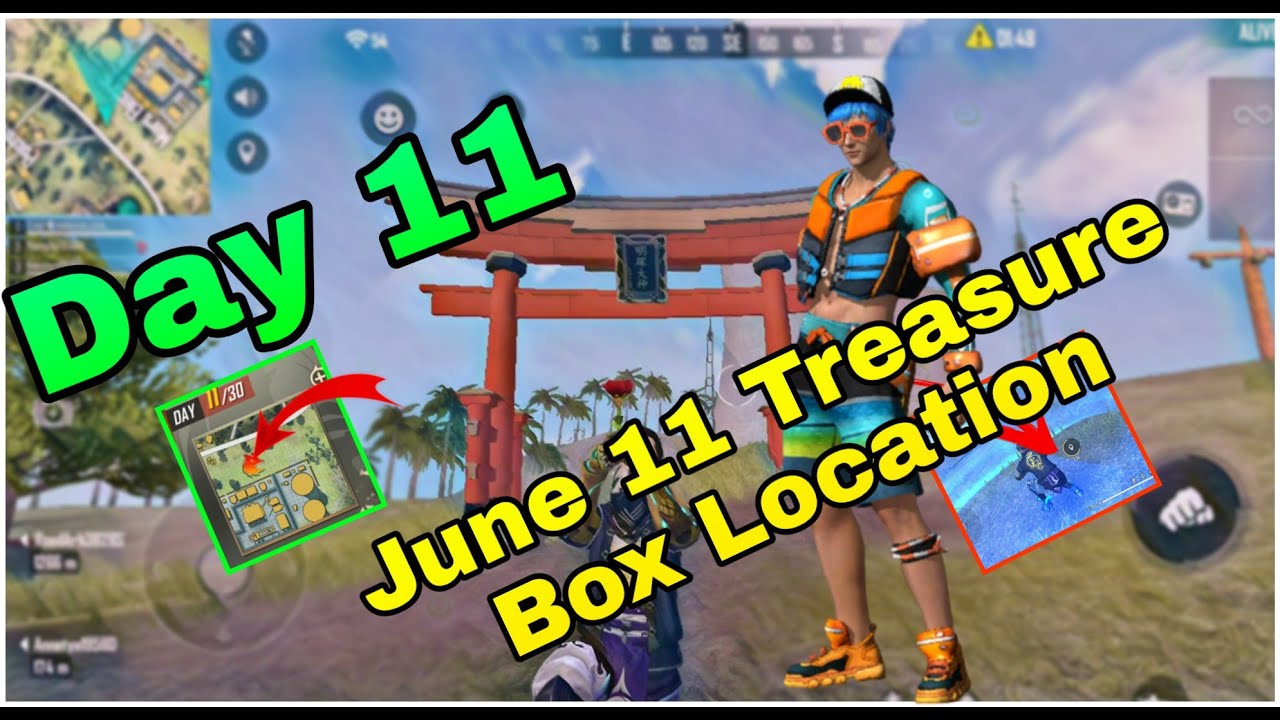 Day 11 Treasure Box Location June 11 Treasure Box Location Today