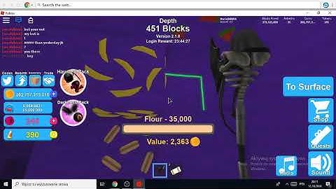 Completing quests in food land part 14 (Mining simulator)