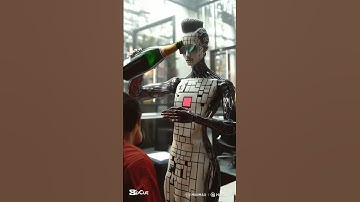 Ai robot broke down, and he decided to put on a show #ai #robot #viralai #edit #memes