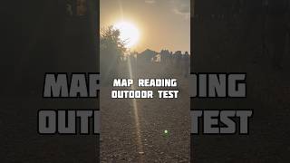 Map reading outdoor test