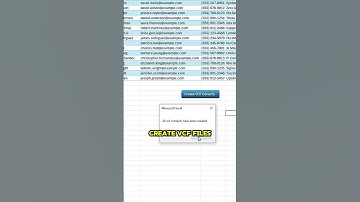 Turn Your Contacts into VCF Files in SECONDS!