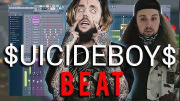 Making A SUICIDEBOYS Trap Beat In Fl Studio (Akai MPK) (Toxcity Bass)