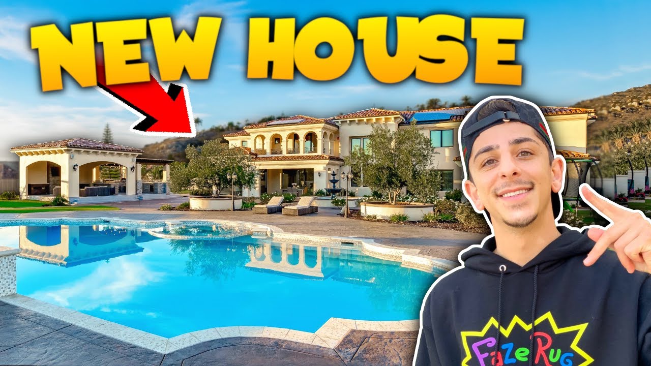 FaZe Rug's NEW MANSION Tour YouTube