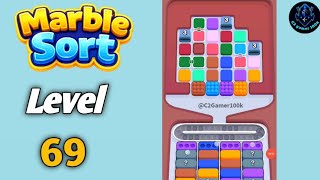 Marble sort! level 69 Walkthrough solution Gameplay 