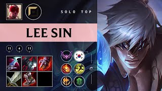 Lee Sin Top vs Irelia - KR Master Patch 25.24
