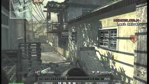 Search and Destroy Sniping gameplay with MSR MW3
