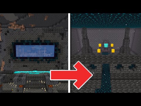 I added a CUSTOM PORTAL to the deep dark!