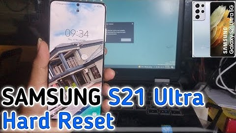 How to Factory Reset SAMSUNG Galaxy S21 Ultra–Delete All Content & Restore Factory pin password 2022