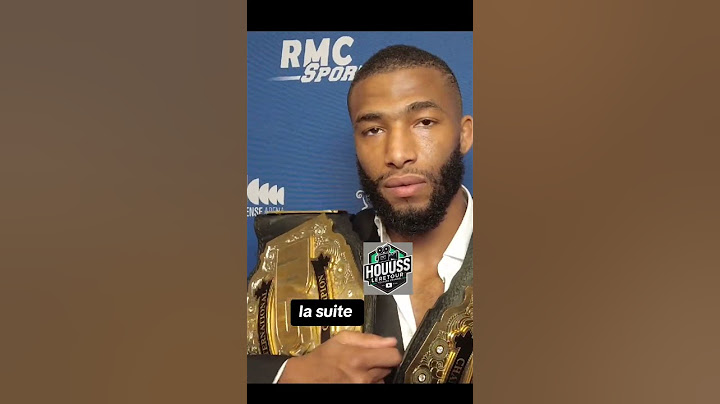 Salahdine Parnasse réagit à son KO sur Wilson Varela au KSW Paris