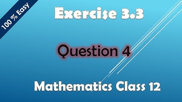 Lec 4, Question 4, Exercise 3.3, 2nd Year, F.Sc, I.CS, Mathematics, Integration, 100% Easy Solutions