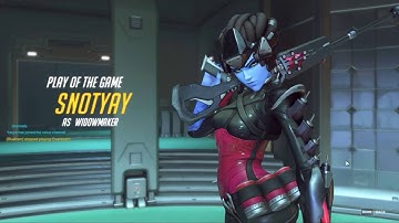 widowmaker play of the game | overwatch