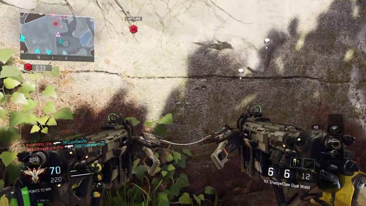 Quad feed with the nx shadowclaws (BO3) With reaction