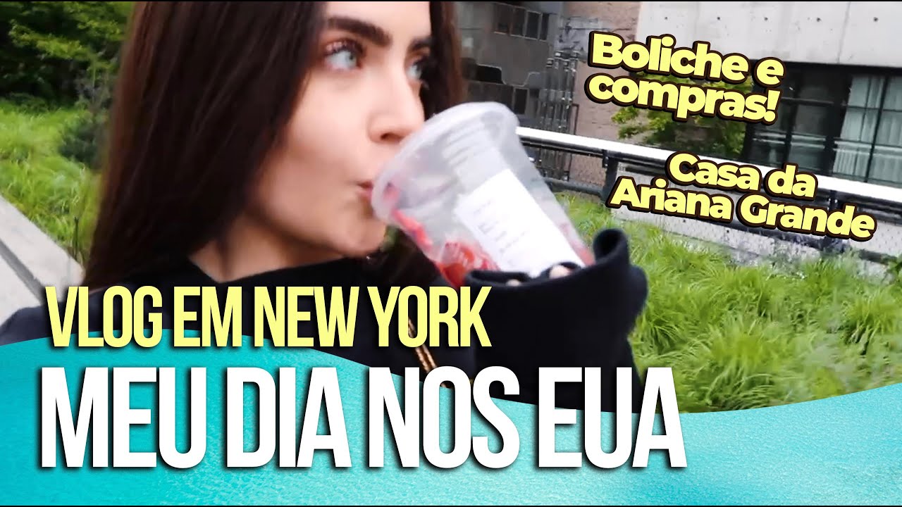 BOLICHE E COMPRAS EM NEW YORK - Vlog nos Estados Unidos