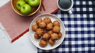 Quick And Delicious Vegan Apple Fritters • Tasty