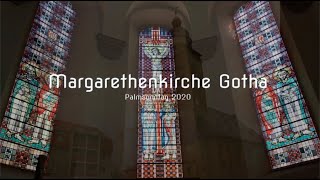 Gottesdienstes der Evang.-Luth. Stadtkirchengemeinde Gotha aus der Margarethenkirche zum Palmsonntag