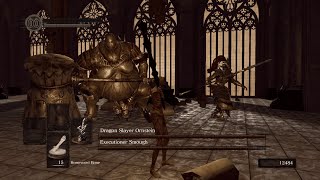 strafing every ornstein and smough's attacks for no hit runs showcase (read description)