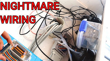 Sensor wiring board and harness for the CO2 Scrubber