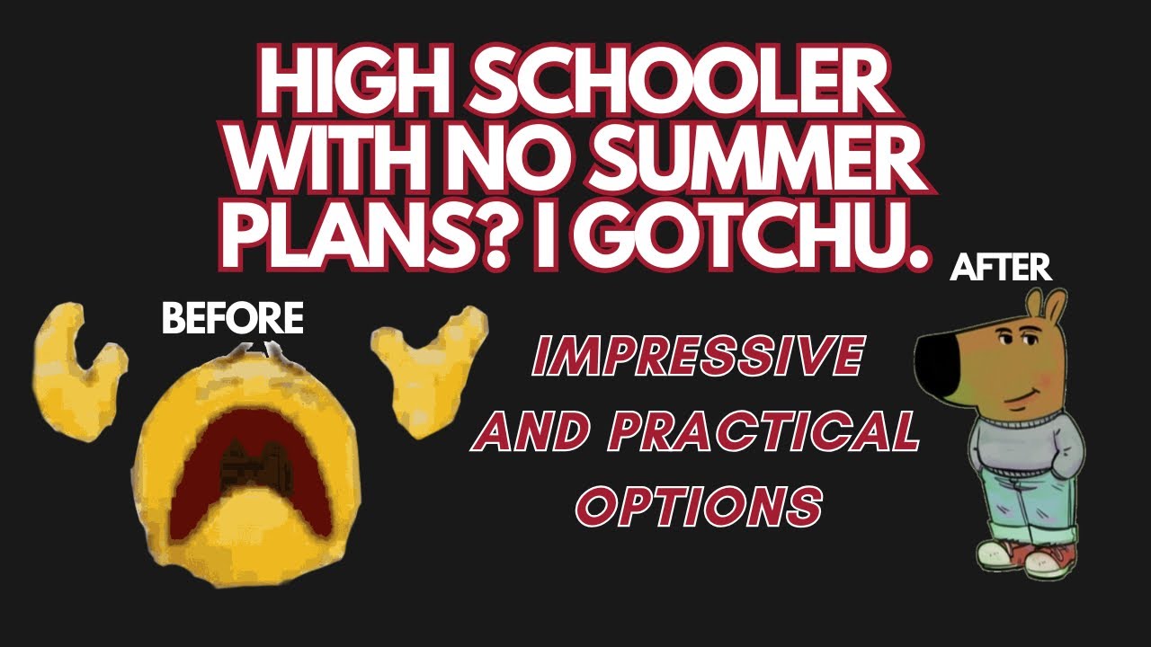 Summer activities to get you into your dream school - YouTube