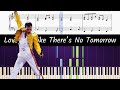 How to play the piano part of Love Me Like There's No Tomorrow by Freddie Mercury