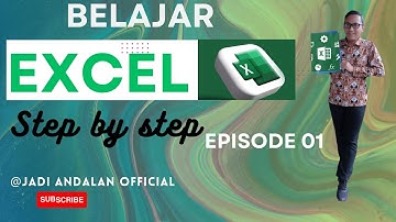 Belajar Excel dari Nol episode 01 | Tutorial Excel Pemula