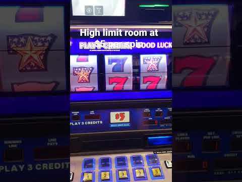 High limit room at $5 per spin #casino #slotmachine #thecasino #casinogame #gambling