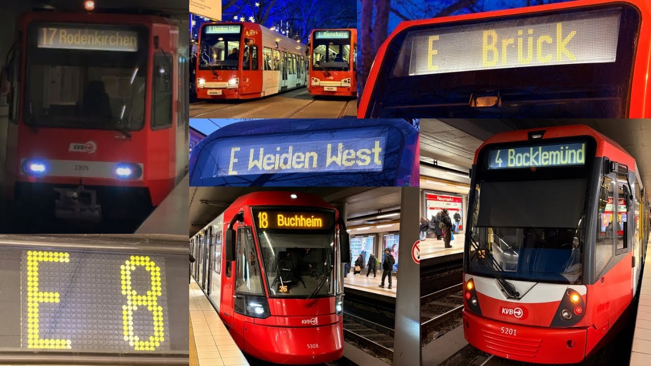 #16 Unterwegs in Köln | (Stadtbahn Köln)