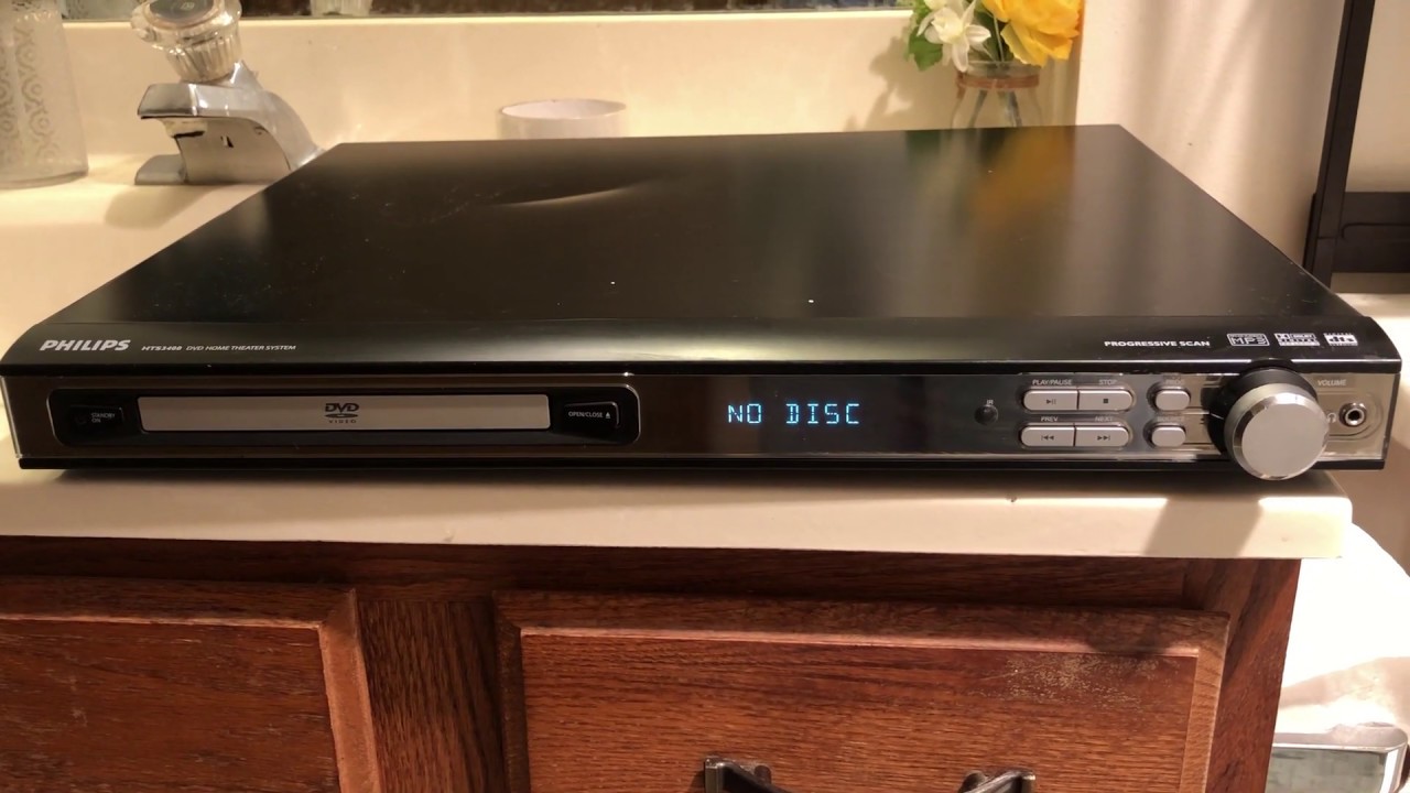 Philips HTS3400 DVD Home Theater System YouTube