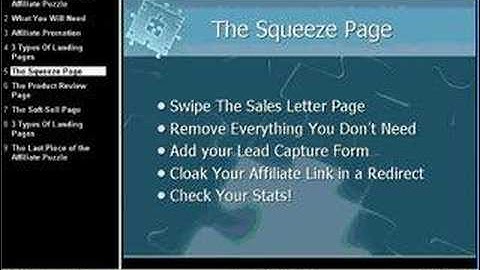 How To Create An Affiliate Landing Page Part 1