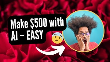 How I Made 500 in 24 Hours Using AI No Skills Needed