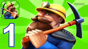 Mine & Slash - Gameplay Walkthrough Part 1 Tutorial First Mine (iOS, Android)