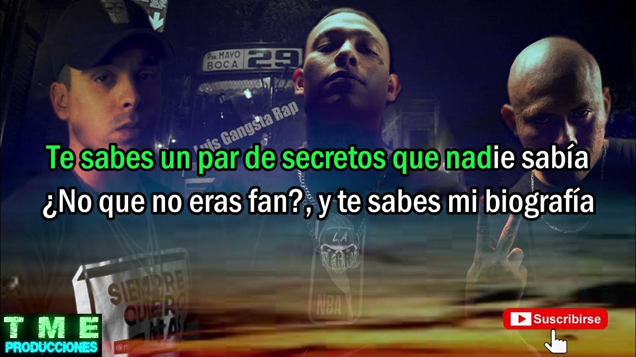 MC DAVO FT. LA SANTA GRIFA // NO QUE NO ERAS FAN // LETRA YouTube
