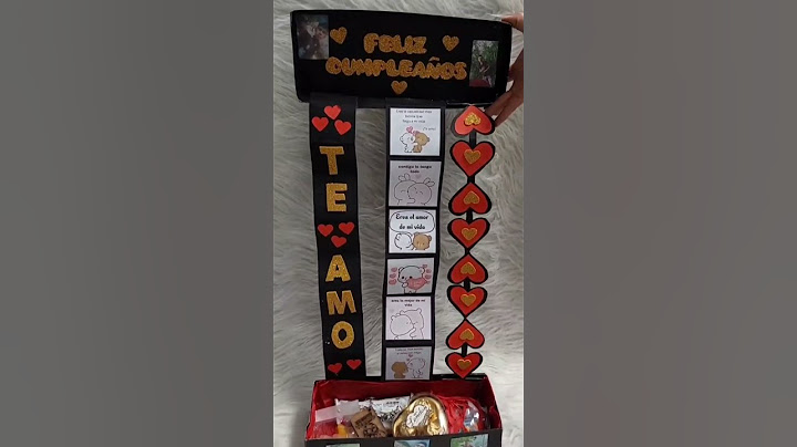 caja sorpresa expandible para cumpleaños ❤️🥰 el paso a paso ya esta disponible en mi canal 💕