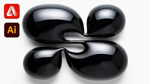 How to Generate Glossy Inflated Text With Adobe Firefly and Illustrator