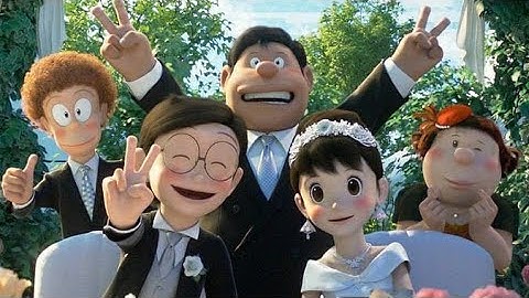 Doraemon cartoon Nobita future marriage with Shizuka movie episode explained in Hindi ||