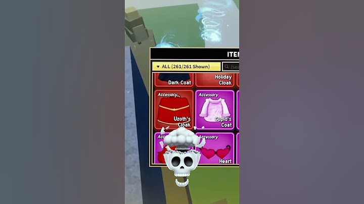 NOVO ITEM SECRETO DO BLOX FRUITS? UZOTH'S CLOAK 🔥