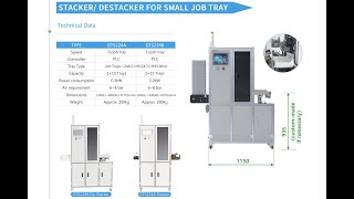 DeStacker+Stacker（Small Job Tray）