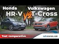 Test comparativo Honda HR-V vs. VW T-Cross | Autocosmos
